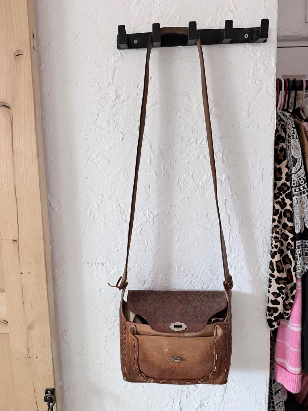 Western purse - leather